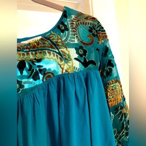 Bohemian Flowy Tunic Dress